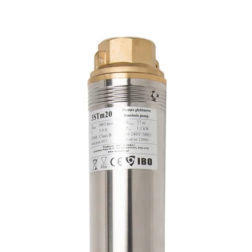 IBO 3&amp;quot; STM 20 77m 100l 230V 1,10kW csőkút szivattyú