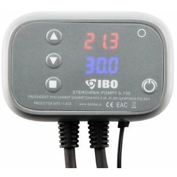 S-150 keringető szivattyú vezérlő fagyvédelmi funkcióval | IBO Vezérlő [intelligens szivattyú vezérlő egyfázisú szivattyúkhoz]
