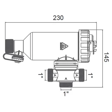 Mágneses szűrő IBF-07 1