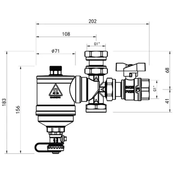 Mágneses szűrő IBF-09 1