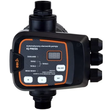 IBO iQ PRESS Intelligens szivattyúvezérlő | IBO Vezérlő [intelligens nyomáskapcsoló egyfázisú szivattyúkhoz]