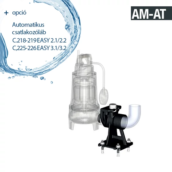 AT 40/2/110 C.219 230V | DRENO Merülő szivattyú kétcsatornás járókerékkel