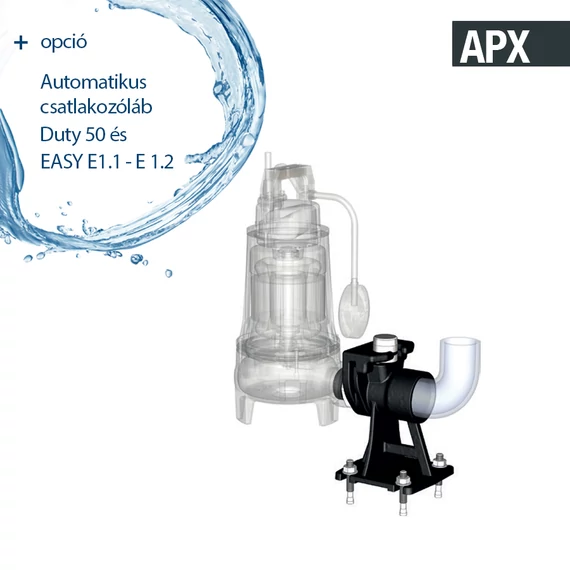 APX 32-2/090 M  230V | DRENO Merülő szivattyú kétcsatornás járókerékkel