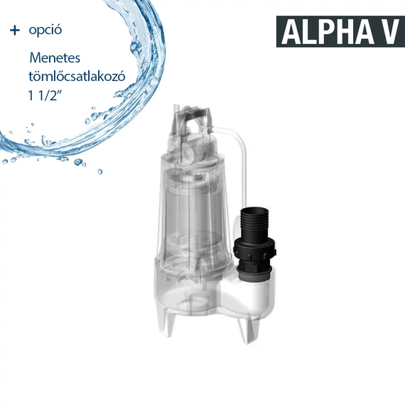 ALPHA V 2 M 230V | DRENO Merülő szivattyú Vortex járókerékkel