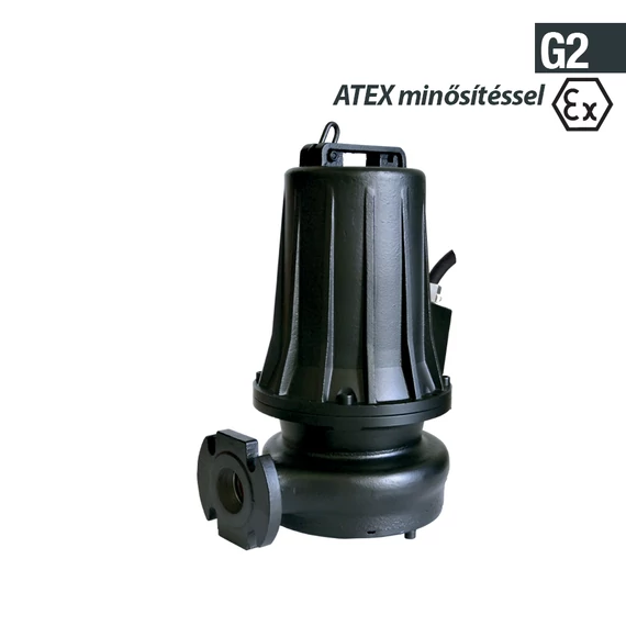 GT-EX 50/2/173 C.175 400V | DRENO Vágószerkezetes szivattyú [darálós merülő szivattyú]