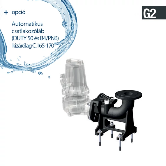 GM 50/2/125 C.160 230V | DRENO Vágószerkezetes szivattyú [darálós merülő szivattyú]