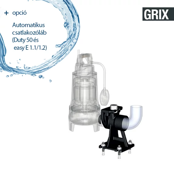 GRIX 32-2/140 M/G 230V | DRENO Vágószerkezetes szivattyú [darálós merülő szivattyú]