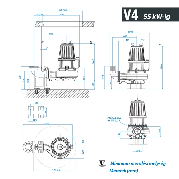 VT 150/4/340 C.390 400V