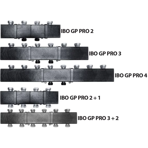 IBO GP PRO-50 DN25 3 körös osztó 70kW