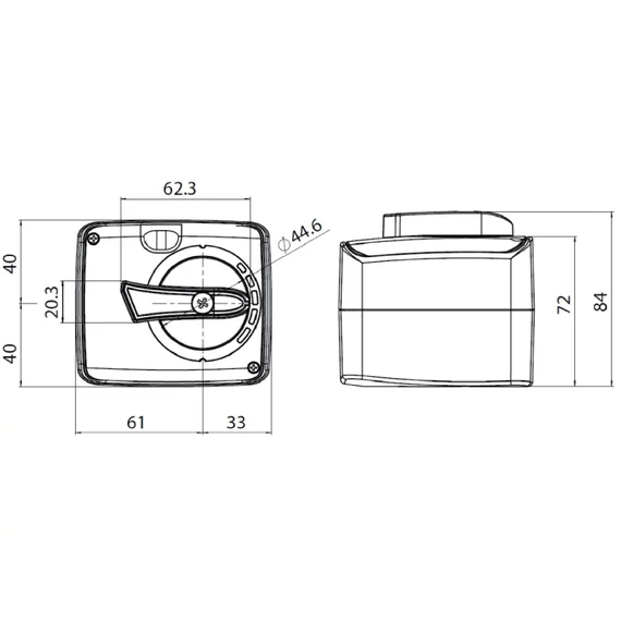 IBO MIX STER D keverőszelep mozgató motor 230V 120s 6 Nm [MIX3,MIX4]