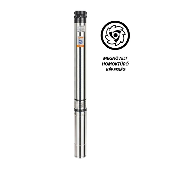 IBO 5" SD 20/8 | 99m 500l 400V 4kW homoktűrő csőkút szivattyú