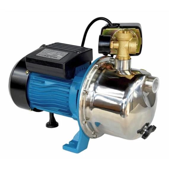 AJ 50/60 INOX | 230V 50m 60l 1,1kW | IBO Felszíni szivattyú [egyfokozatú önfelszívó centrifugális kerti szivattyú]