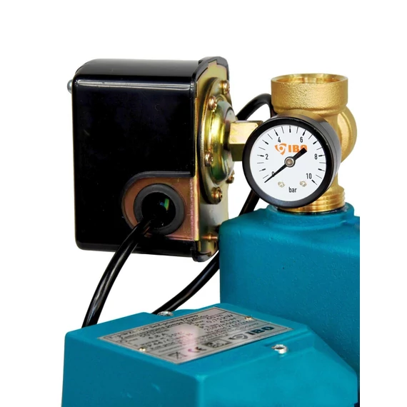 WZI 750 Hidrofor előkészítéssel | 230V 60m 50l 0,75kW | IBO Házi vízmű egyfokozatú önfelszívó periférikus kerti szivattyúval