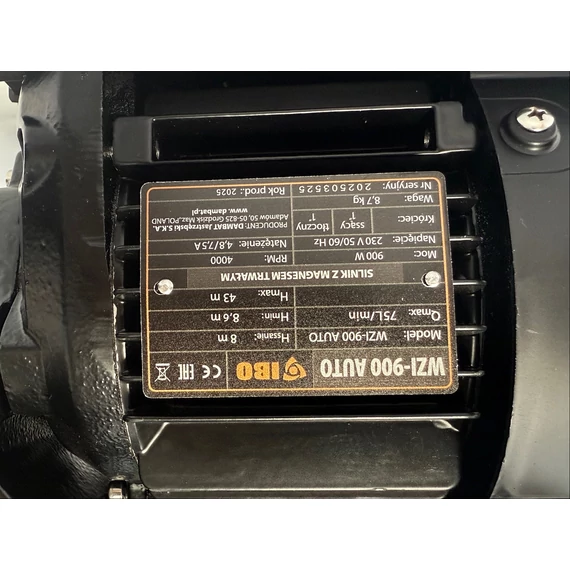 WZI 900 AUTO Inverteres szivattyú | IBO Inverter [frekvenciaváltóval szerelt szivattyú]