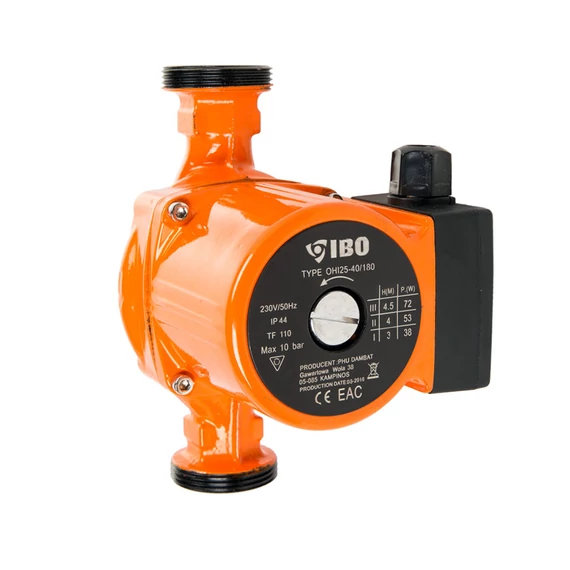 OHI 25-40/180  | IBO Keringető szivattyú HMV