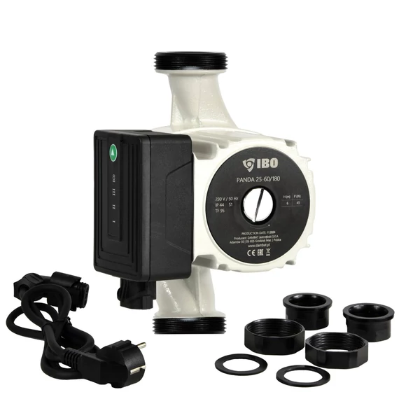 IBO PANDA 25-60/180 | 6m 55l 230V | IBO Keringető szivattyú [energiatakarékos, 