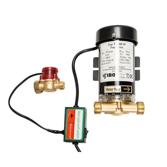 IBO W15 IH-10  Nyomásfokozó keringető szivattyú (bronz járókerekes)