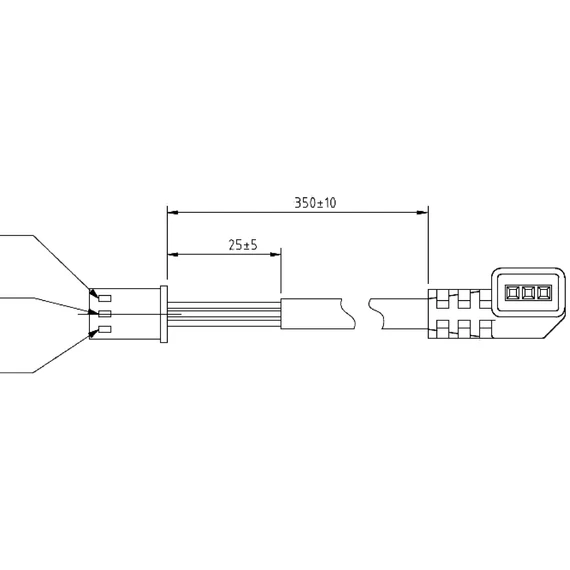 AMG PWM jeladó kábel | IBO Keringető szivattyúhoz [energiatakarékos, "A" energiaosztályú keringető szivattyú]