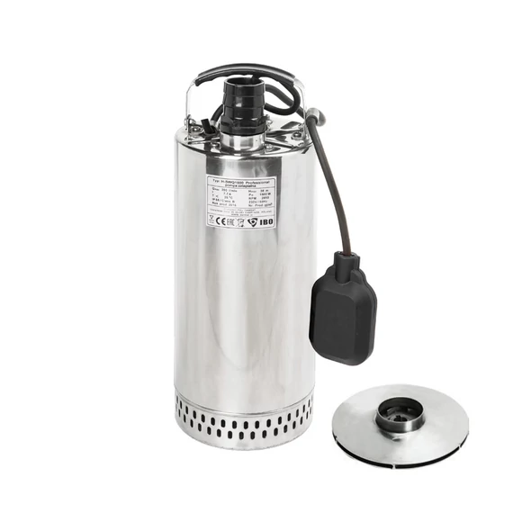 H-SWQ 1500 | IBO Merülő szivattyú [nagynyomású merülő búvárszivattyú tiszta, enyhén szennyezett víz szivattyúzására]