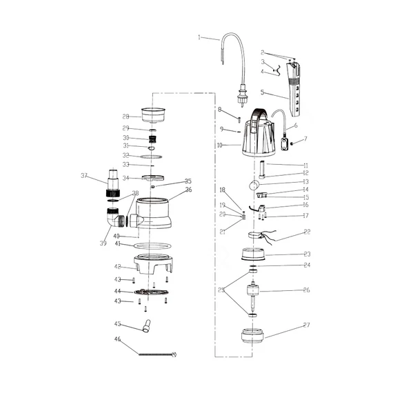IPE 400 | IBO Merülő szivattyú [tiszta, enyhén szennyezett víz szivattyúzására]