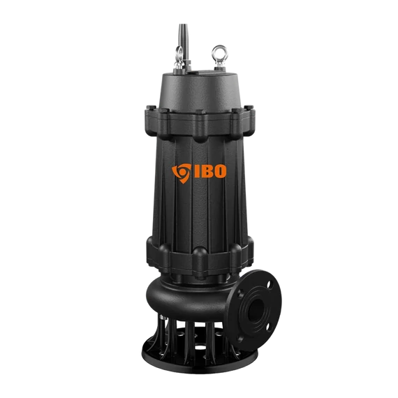 MWQ 80/3000 400V | IBO Vágószerkezetes szivattyú [merülő szivattyú agitátorral szennyvíz szivattyúzására, víztelenítésre]