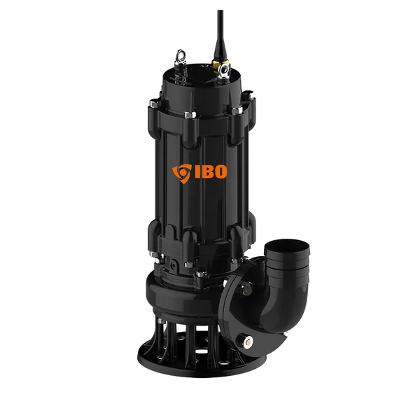MWQ 150/7500 400V | IBO Vágószerkezetes szivattyú [merülő szivattyú agitátorral szennyvíz szivattyúzására, víztelenítésre]