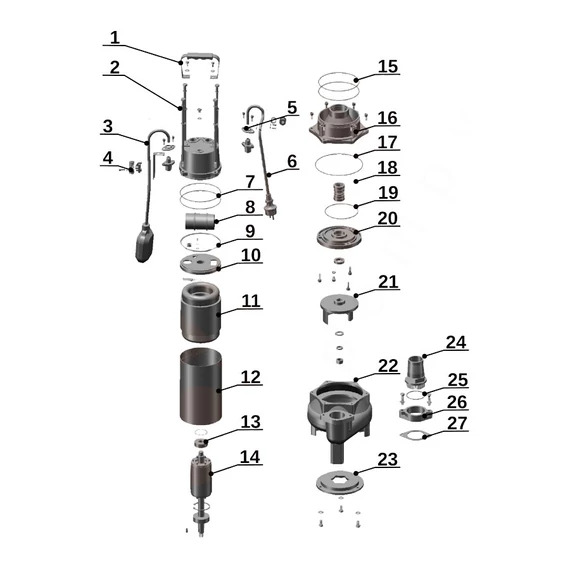 WQ 1100 PROFESSIONAL | IBO Merülő szivattyú [szennyvíz szivattyúzására]