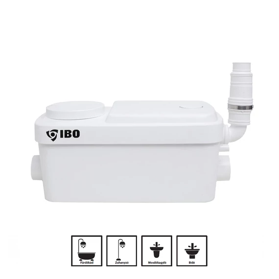 SANIBO MINI átemelő szivattyú | IBO Szaniter szivattyú [fürdőszoba és konyha]
