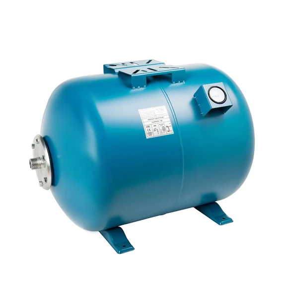 IBO hidrofor tartály fekvő 100L nyomásmérővel