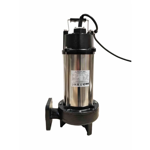 IBO Kraken vágó/zúzószerkezetes búvárszivattyú - Kép 5.