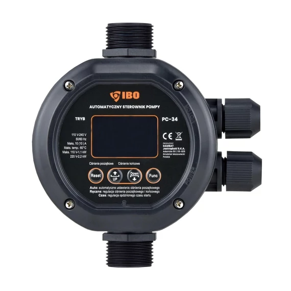 IBO PC-34 Szivattyú vezérlő | IBO Vezérlő Egy- és háromfázisú szivattyúkhoz (230V)
