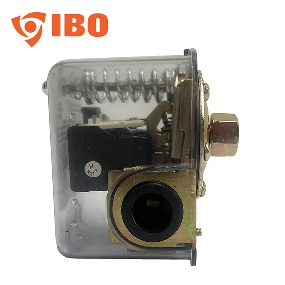 PC-SK/2 BM Nyomáskapcsoló átlátszó | IBO Vezérlő [egyfázisú motorokhoz, szivattyúkhoz]