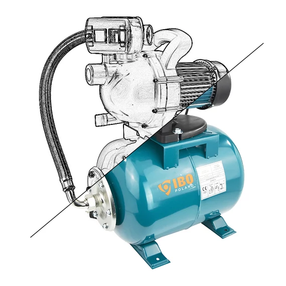 GREEN 1000 [GARDEN 1000] +24L tartály