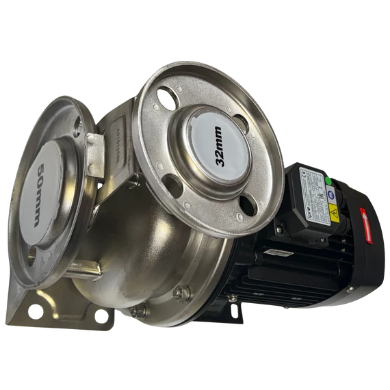 iQ PRO CS 50-32-160/1.5 INOX | 26m 360l 400V 1,5kW | Egyfokozatú centrifugális ipari szivattyú