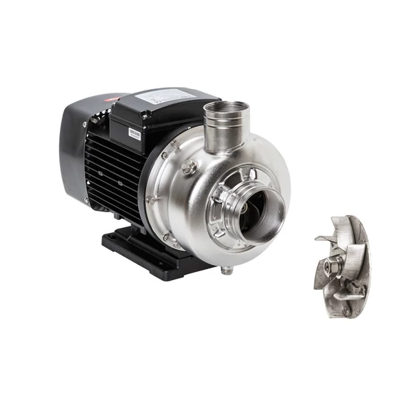 PMC 1500 INOX | iPRO Centrifugál szivattyú [egyfokozatú centrifugális szivattyú nyitott járókerékkel]