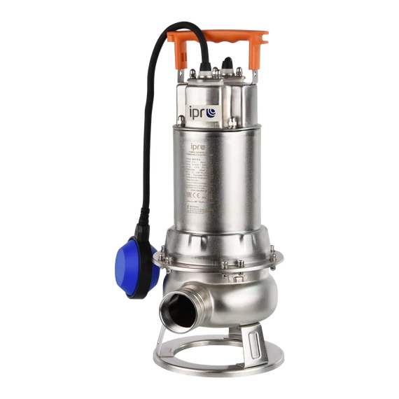 iQ PRO QBS 075 | 9m 233l 550W 230V | Merülő szivattyú Vortex járókerékkel [tiszta, enyhén szennyezett víz szivattyúzására]