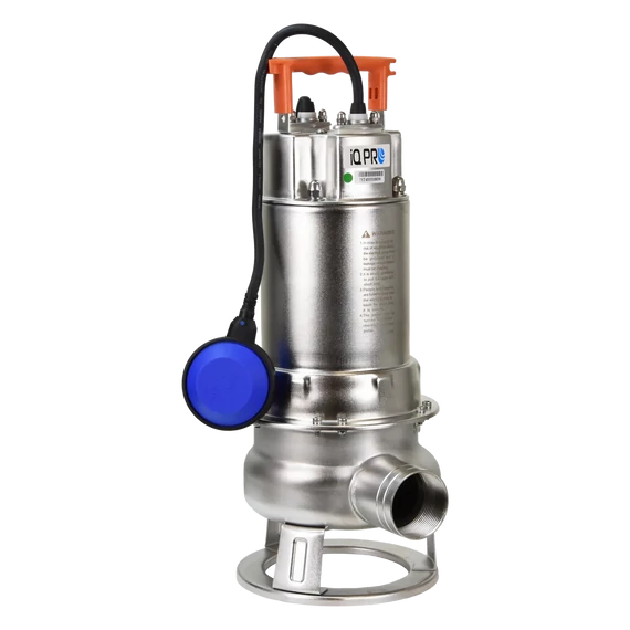 iQ PRO QBS 150 | 11m 467l 1,10W 230V | Merülő szivattyú Vortex járókerékkel [tiszta, enyhén szennyezett víz szivattyúzására]